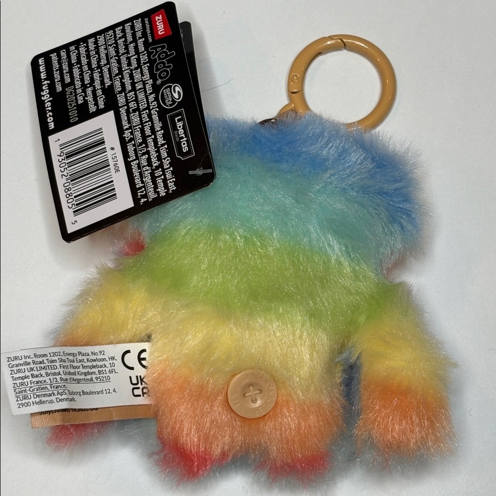 NWT Zuru Fuggler rainbow wide eyed weirdo keyring - Picture 9 of 12